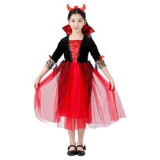 남아 여아 아동 어린이 할로윈의상 주니어 드라큘라 뱀파이어 코스튬