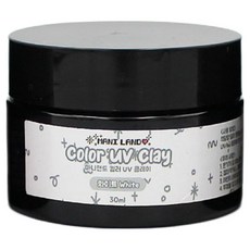[마니랜드] 컬러 UV 클레이 30ml (8color), 1개, 화이트