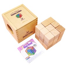 러닝스텝 원목 소마큐브 딜럭스 (고급 보관함 /소책자 포함), 1개