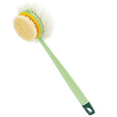 일상마스터 샤워볼 + 탄력적인 모 클리어 바디 브러쉬, 그린, 1개입, 1개