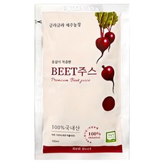 제주 비트즙 유기농 비트주스, 50개, 100ml