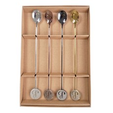 [답례품 선물세트]벤조이 BENJOY 프리미엄 롱티스푼 세트 4P, 4color, 1세트