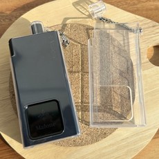 레더크레프트 말론 MALONE 전자담배전용 TPU 투명케이스 위생캡덮개 포함, 1개, 말론TPU투명케이스