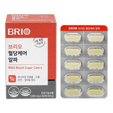 혈당케어 알파 / 바나바잎추출물 크롬 아연 셀레늄 셀렌 바나바 영양제, 3개, 60정