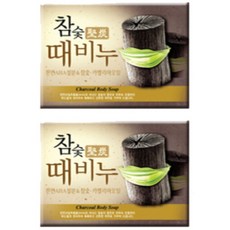 무궁화 참숯 때비누, 100g, 2개입