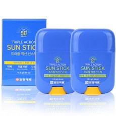 일양약품 자외선차단 선스틱 SPF50 트리플케어 3개(유통기한 임박), 16.5g, 3개