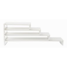 스톤힐 MS-01 멀티홈 메탈 와이드 모니터 받침대 (폰 태블릿 거치형), 1개, 화이트 (900_8)