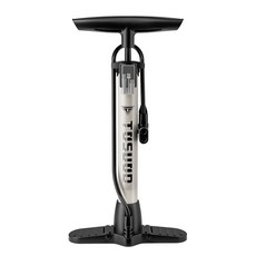 토스오드 자전거 펌프 고압 알루미늄 사이클링 공기주입기 160PSI, 1개, 베이지