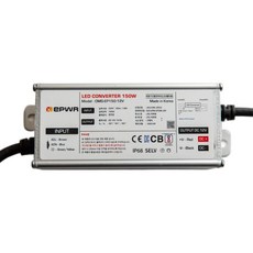 이파워 SMPS 150W 안정기 DC12V 방수 컨버터, 1개