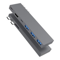 【貝占】Macbook M5 M4 M3 Air Pro 筆電 可推拉 HUB 擴充器 拓展 HDMI 讀卡機 USB, 1個, 【限量】加送多合一讀卡機 送完就沒