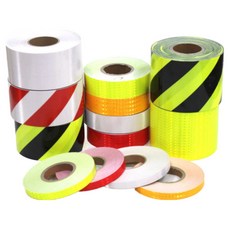 반사테이프 폭 2cm 5cm 10cm 14cm 고휘도 반사스티커 안전용품 반사판, 노랑:2x200cm, 1개