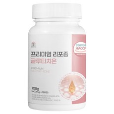 리포좀 글루타치온 프리미엄 대용량 6개월분 HACCP 인증, 1개, 180정