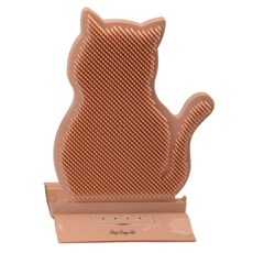 DING DONG PET 貓咪縫隙固定自助理毛刷 21 x 29 cm, 粉紅色, 1個