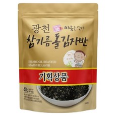 NK)광천 참기름 자반 고소한 돌자반, 40g, 24개