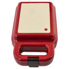 와플메이커 에버튼 샌드위치메이커 간식제조기 와플기 크로플 토스트 호떡, 에버튼와플메이커_레드