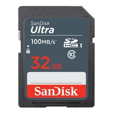샌디스크 울트라 100MB s SD카드 SDSDUNR-032G-GN3IN, 1개, 32GB