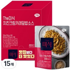The Mishik 匠人 咖哩雞塊蓋飯醬, 15個, 150g
