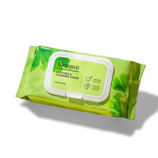 참존 징코 수딩 앤 클렌징 티슈 식물성 농축 에센스, 70매입, 1개