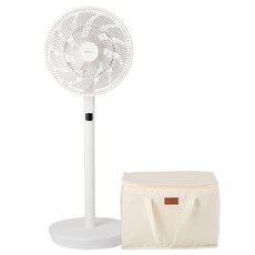 (보관가방증정) 26년 신제품 한일 서큘레이터 BBF-AM12 18엽 날개 홈쇼핑 히트 상품 리모컨 가정용 스탠드, BBF-AM12B (화이트)