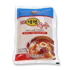 [30년육수전문] 냉면 육수 개별포장 업소용 물냉면 농축액 대용량, 20개, 340g
