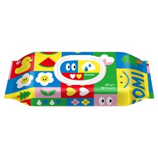 보솜이 비건라이프 펀앤플레이 물티슈 캡형, 65g, 30매, 15개