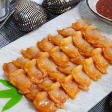 손질 피조개살 피조개 횟감 진해만 피꼬막, 1개, 손질 피조개회 100g