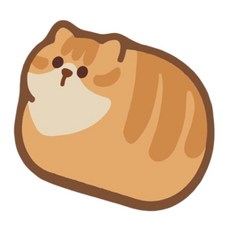 귀여운 동울 마우스 패스, 1개, 통통한 고양이