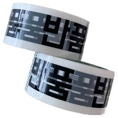 반품테이프 화이트 박스 테이프 블랑 반품 스티커 교환, 2개