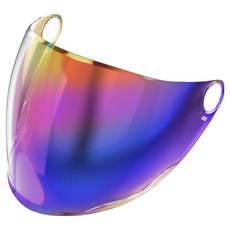 스웨그RS10 오토바이 헬멧 스쿠터 가벼운 오픈페이스 소두핏 초경량 바이크헬멧 1050g, 레인보우미러쉴드, 전사이즈