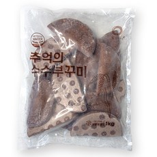 노밀가루 토박이마을 강원도 찰 수수부꾸미 노릇노릇 겉바속촉, 1개, 1kg