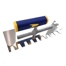 타일 압착 고대 흙손 본드 공구 픽스톱 톱니고대 270x20mm, 1개