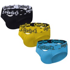 남성 삼각팬티 스판면 힙스터 스포츠팬티 3종 세트 Men's Underpants