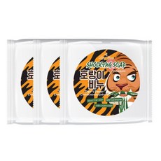 라벨영 호랑이 비누, 3개, 100g