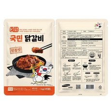 두루푸드 국민닭갈비 춘천닭갈비 택배 홈파티 캠핑요리, [국내산] 쌀떡사리 200g, 1개, 200g