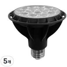 데이온 LED PAR30 15W 전구 E26 매장조명 레일등용 집중형, 5개, 주백색