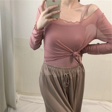 럭스토어 여성 발레 커버업 워머 메시워머 성인발레복 레오타드 발레상의 요가복 필라테스복 발레상의 벨리댄스 통풍
