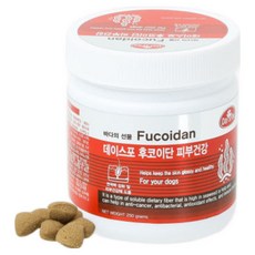 데이스포 후코이단 종합/피부/장/관절 영양제 250g, 6개