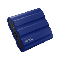 삼성전자 삼성 공식인증 포터블 외장SSD T7 실드 데이터 복구 서비스 +가죽파우치 Z2, 1TB, 블루