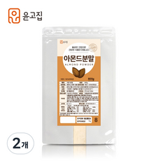 윤고집 아몬드 100% 가루 분말, 800g, 2개