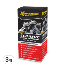 XERAMIC 엔진오일첨가제 공용(가솔린 디젤 LPG), 3개, 250ml