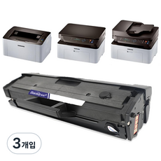 삼성 SL-M2030 SL-M2033W 토너 호환 SL-M2035 SL-M2080 SL-M2085FW SL-M2030W SL-M2035W SL-M2083FW SL-M2085W, 3개, 슈퍼대용량 3000매 MLT-K200XXL