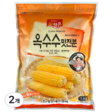 청은 옥수수전분, 1kg, 2개