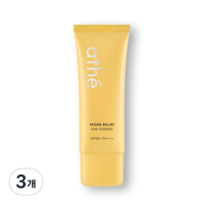 아떼 비건 릴리프 선 에센스 SPF+ PA++++, 40ml, 3개