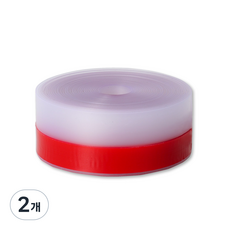 루모리 강력접착 실리콘 창문 현관문 틈새막이 바람막이 문풍지 문틈 벌레 차단 35mm x 5.5m, 2개