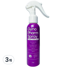지노팜 약산성 남성청결제 스프레이 의료기기, 3개, 120ml