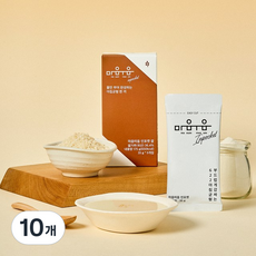 정품 마음미음인포켓 영양균형미음 파우더 쌀맛, 10개, 35g