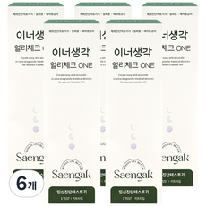 이너생각 얼리체크 임신테스트기, 6개, 5개입