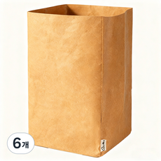 FATTYS 다용도 수납 냉장고정리 크라프트지 봉투, 6개, 기본