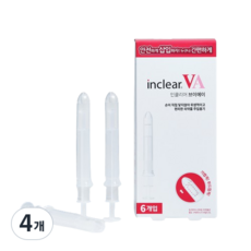 인클리어 브이에이 질정주입용기, 4개