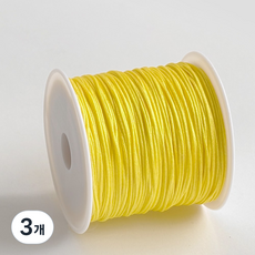 나일론 폴리 매듭실 0.8mm 팔찌 키링 스트랩 만들기, 06.레몬샤베트, 3개